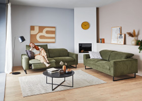 Sofa vito COMLEY in green