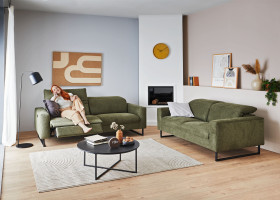 Sofa vito COMLEY in green