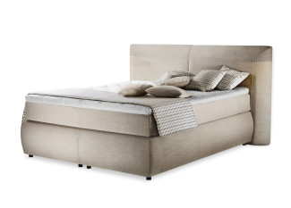 Boxspringbett vito Brillant in grau